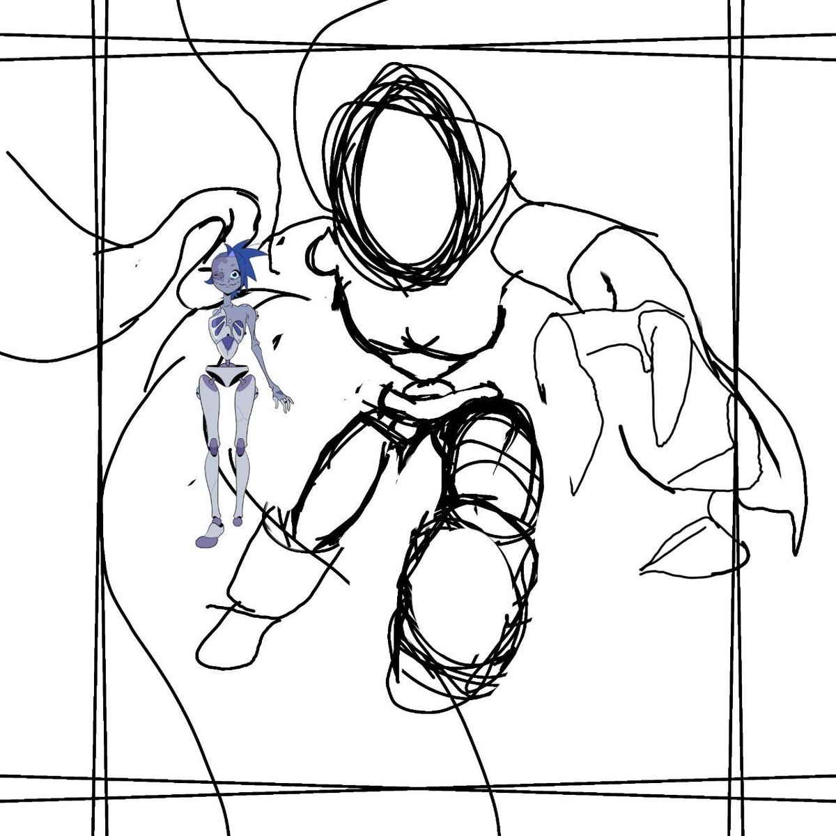 UXenter's tweet photo. I'll try drawing Guinevere now from "Knights of Guinevere" #KnightsofGuinevere #KnightsofGuinevereart #WIP #Sketch #GlitchProductions https://t.co/v63qHxR7ZP