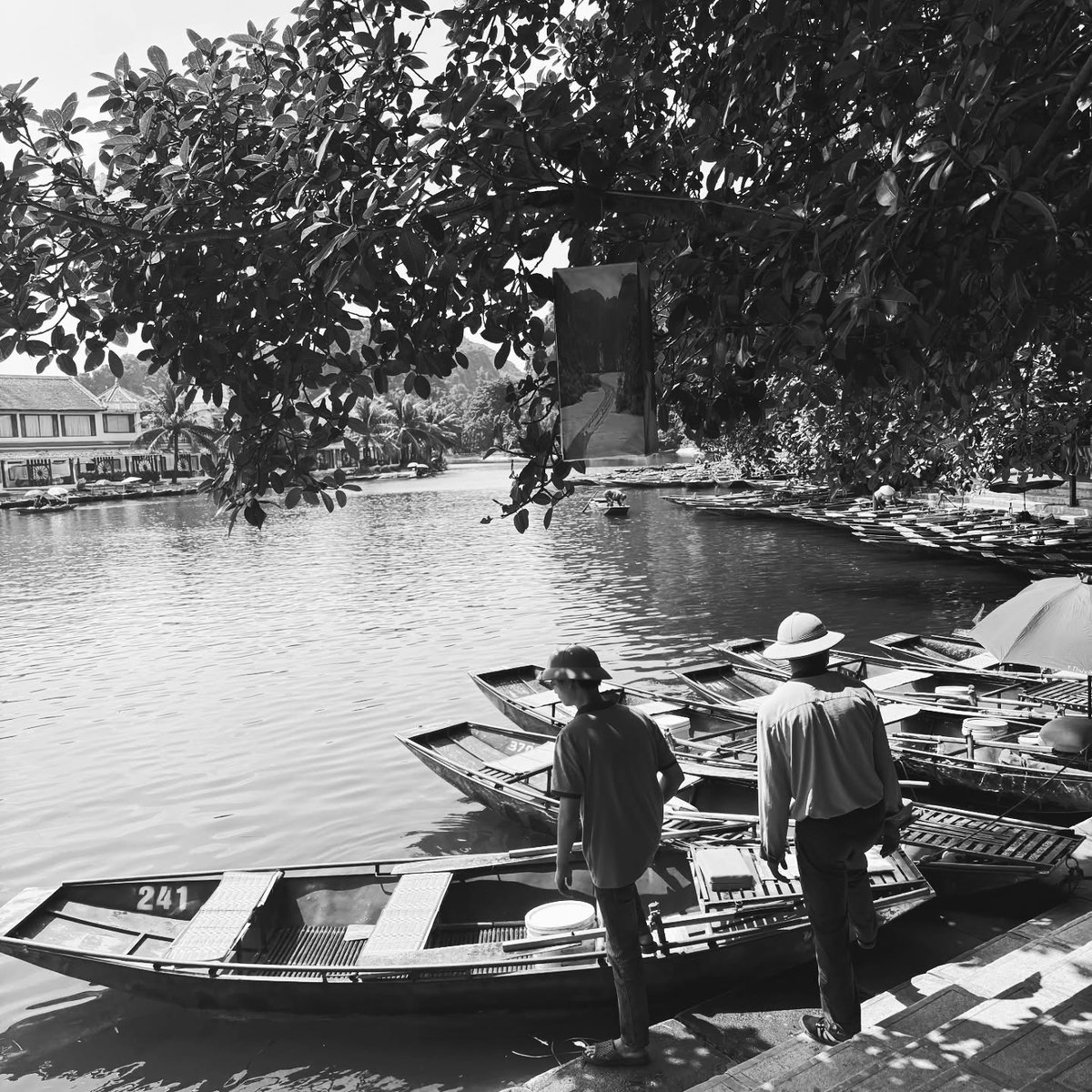Doanay_Ziya's tweet photo. Drifting through Tam Coc, where emerald waters wind beneath limestone cliffs and every turn feels cinematic. Slow mornings, timeless landscapes, and beauty that asks only to be admired. https://t.co/a07mOq2pjx