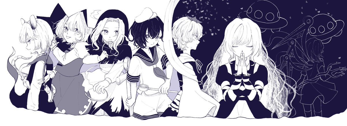 Pyrrhula_0_'s tweet photo. おきにの過去絵再掲
だいたい４～４年半前くらいのものたち https://t.co/YcRkfugGDB