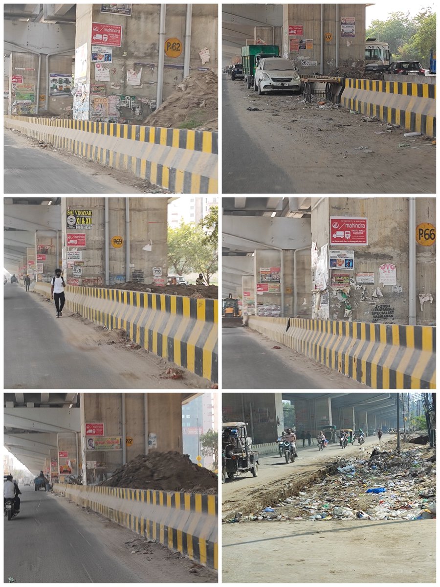 rockme26's tweet photo. @smitaprakash #Noida #Grap1 #AirPollution
DSC Elevated road photo's taken today full dust on the road no cleaning at all despite so many requests.
@CeoNoida @CPCB_OFFICIAL @noida_authority @CAQM_Official @rouppcbgbn https://t.co/KKfascHa0d