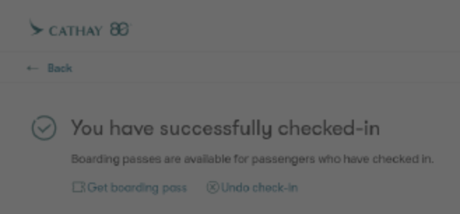 aurelcorp's tweet photo. Just let my @bot do my full Cathay Pacific online check-in. I was excited to test it and it went through smoothly, boarding pass included. Agents doing real-life chores is so cool 🤯 https://t.co/ZKO6dbdoNj
