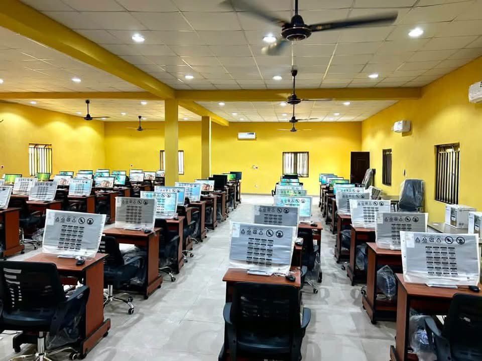 Ola_Of_Ogun1's tweet photo. Senator Adeola delivers fully equipped ICT centre to Lisabi Grammar School, Abeokuta

Senator Solomon Olamilekan Adeola YAYI CON FCA, the senator representing Ogun West Senatorial District, Chairman Senate Committee on Appropriations, and Governorship Candidate of the APC in Ogun State for the 2027 electoons, has completed and delivered a fully equipped Information and Communication Technology Centre at the famous Lisabi Grammar School, Abeokuta, in Abeokuta South Local Government Area of Ogun State.

The project, executed under the Renewed Hope Agenda on Infrastructure, is equipped with 60 desktop computers, a 30KVA generator and a 15KVA solar inverter to ensure uninterrupted power supply.

In a statement on the delivery of the project, Senator Adeola said the intervention was in fulfilment of his promise to deliver critical infrastructure for the benefit of the people of Ogun State.

According to him, "We continue delivering critical infrastructure for our people's benefit across Ogun State under the Renewed Hope Agenda on Infrastructure. ICT education for our children is a major step for human resource development."

He disclosed that the centre has been completed and handed over for immediate use by students and teachers of the school, adding that more developmental projects would be delivered across the state in the coming months.

Lisabi Grammar School is one of the foremost secondary schools in Ogun Central Senatorial District.

©️ YAYI NEW MEDIA CENTRE