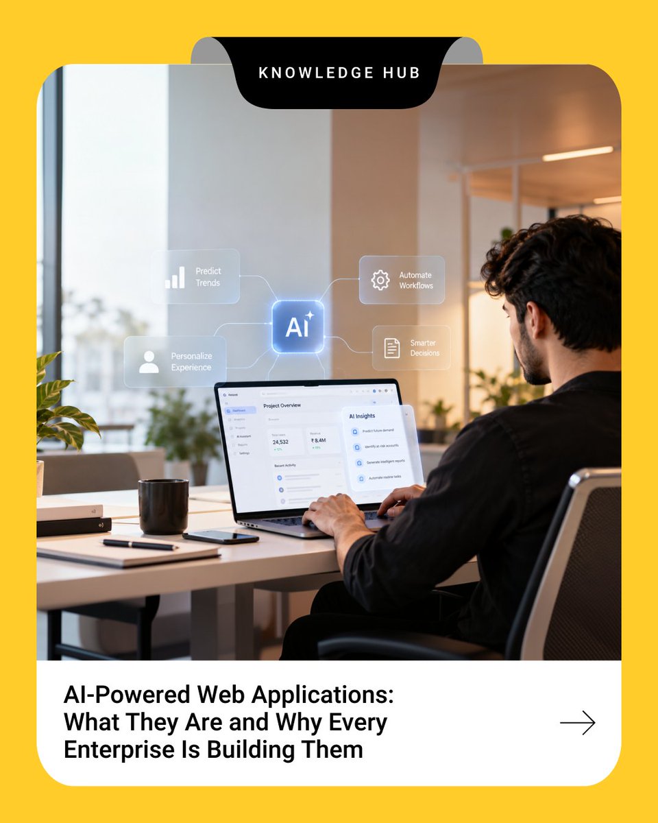 ioplonline's tweet photo. AI-powered web applications are becoming standard, not optional. Hereβs what the term actually means, real examples, and how to evaluate the need.
Read full Blog : https://t.co/RdLkReRXPg
#AIpoweredwebapplication #webapplicationdevelopment #AIintegratedSoftware #imageonline https://t.co/wdCDWoUzla
