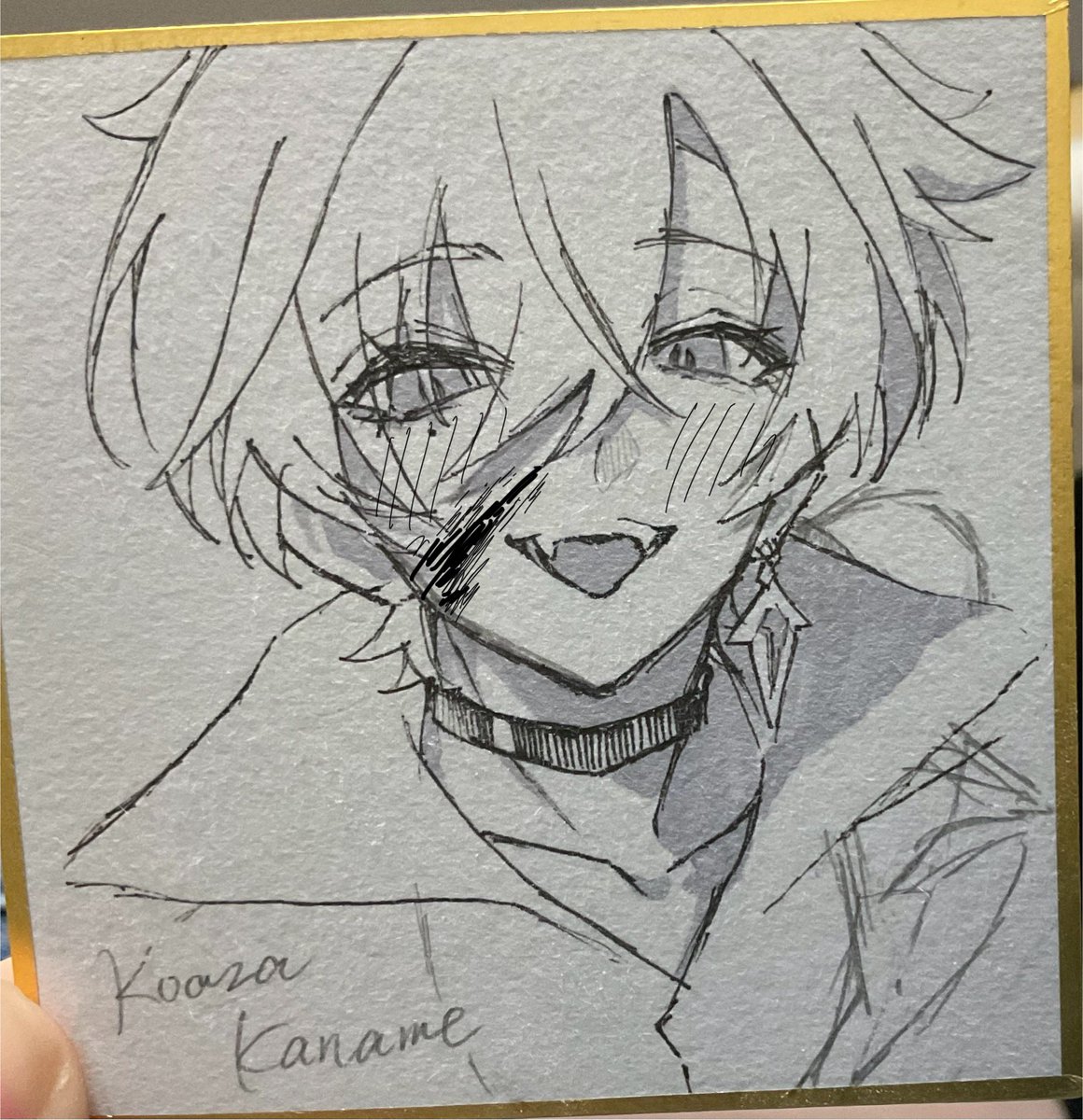 KoazaKaname's tweet photo. 血はつけるか悩んだので電子上で https://t.co/fT7Flu1GlA