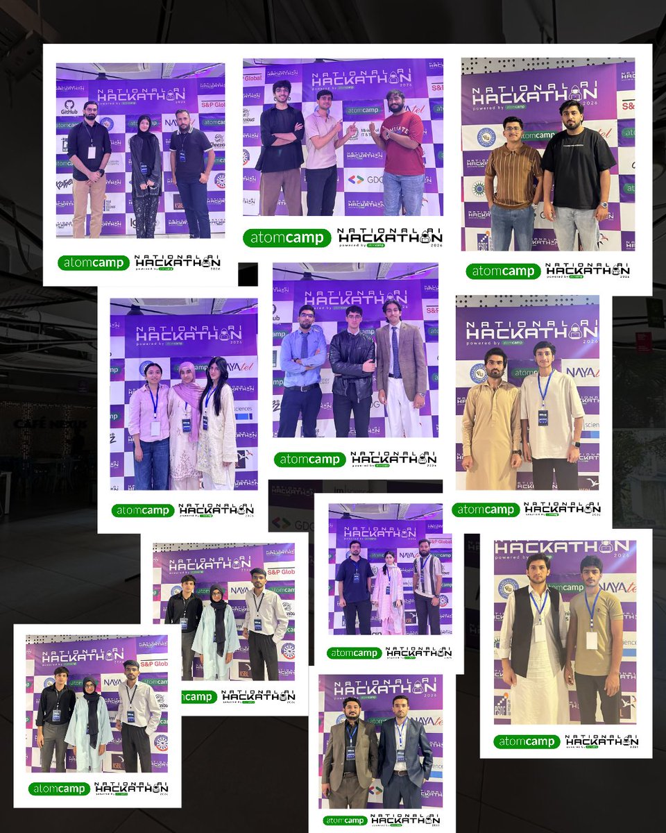 atomcamp's tweet photo. National AI Hackathon' 26 wrapped ✨ https://t.co/qC05okLnGU