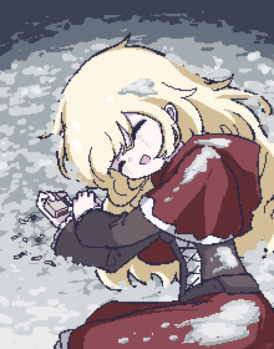 chibikki_4nda's tweet photo. Little match girl https://t.co/fYHPpIunR1