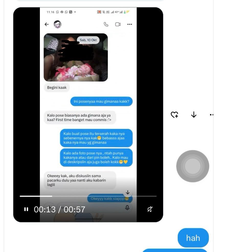 teandaisies's tweet photo. didn’t expect our 5 months rls ended like this. how can you do this? calling each other pacar while ghosting ur actual gf dgn alasan cape, lemes, but you did this with ur ex yg udh punya pacar juga. i hope u two live with ur guilt forever @yaogaang @hanbinteknik @iyedakh @okedekh https://t.co/tPp3xkm855