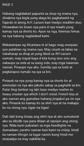 AlterOfan83223's tweet photo. Walang hanggang sipsipan ng mga utong ng students na palakadlakad sa España

Marami ba talagang students dyan na ma-L? We need proof sa mga may experiences. 

Pages 1-4
Sender: Joe

#ConfessionOfanAlter1101
#CollegeLife #StudentLife https://t.co/GAQgwCdKCh
