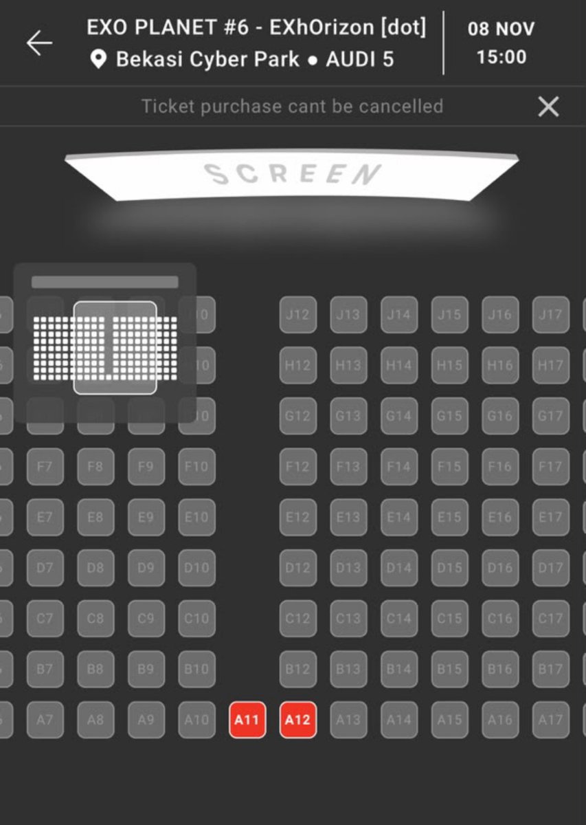 oshkji94s's tweet photo. [titipan] wts exhorizon dot cgv bekasi cyber park 2 tiket deret sweetbox. HARGA NORMAL NO FEE!

. want to sell wts exhorizon dot cgv bcp https://t.co/oYLlgqcBTU