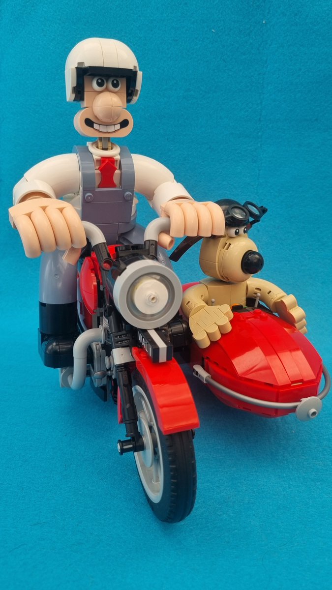 Superproprep's tweet photo. CRACKING LEGO, GROMIT!

That was a fun build.

It's a nice solid model of characters which suit the Lego medium, and a nice break for me from my usual resin/paint/glue messy model-making to build these fun, clean Lego kits.

I'm already looking forward to making Lego Mario Kart. https://t.co/T2i4Yvjgqr
