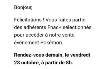 le_crocodeal's tweet photo. Alerte #Pokémon : les résultats du tirage au sort FNAC pour le coffret Pokémon Classeur 30 ANS commencent à arriver par e-mail ! N'hésitez pas à surveiller vos e-mails et dîtes nous si ça passe pour vous ou non 👀 https://t.co/KBTbhMjSzp