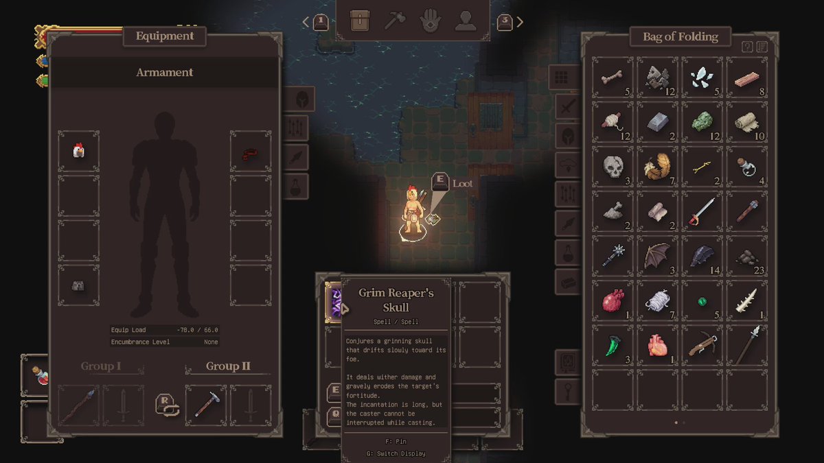 DebaucheryLeo's tweet photo. Debauched in Dungeons [Demo v0.1.4] - Top-down dungeon crawler where you capture defeated girls as slaves, for Hentai and to dump all the boring base work on them :)
https://t.co/Tyd8azUQ3p

———Hentai & Guro… or rather, a bloody mess
The demo has 3 standard hentai animations and guro CGs.

You can choose a “Moderate Love” mode that partially cuts the guro content.

———Gameplay

—Current state
The game is currently a technical demo, and many features are not yet implemented.

For example, in the shelter you can only bring slaves and interact with them - most recipes can’t be crafted yet.

However, the developer addressed some of the underdeveloped aspects by adding specific ways to interact with the world.
- You can’t craft a torch, and the chance of finding one is quite low.
- However, you can set an arrow on fire and use it to uncover secret elements.

——Combat
Three types of weapons are available:
- Melee (swords and spears)
- Magic
- Bows and crossbows

——Dungeon
The map is divided into 5 zones:
- Corridors
- Cemetery
- Zerg nest
- Elf & human outpost
- Alchemy laboratory

plus two puzzles with levers.

———Recommended? Not sure.
The gore content currently in the game is too intense for me, and judging by what’s already visible, it’s only going to get more extreme, to the point where I’m not sure I’ll be showcasing future versions.

there are also plenty of things I like:
- Cute procedurally generated NPCs
- The dungeon-crawling gameplay
- Crafting, base management, and the relationship system look promising
(the idea of focusing on the gameplay while delegating all the routine tasks, such as crafting or gathering consumables, to NPCs)

———

#DebauchedinDungeons #QualithAssembly #animegame #anime #animegirl #waifu #indiegame #dungeoncrawl #dungeonexploration #dungeon #hentai #hentaigame #guroart #gurogame #guro