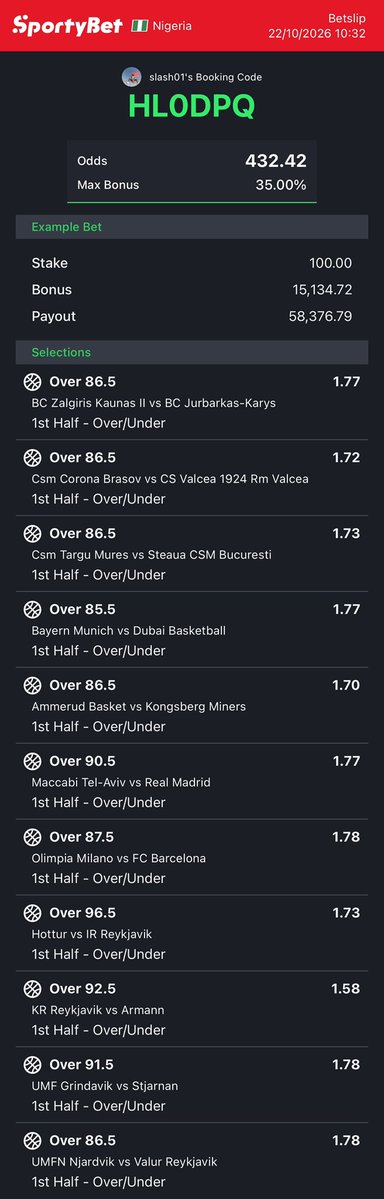 SlashMonie's tweet photo. UKW4H1

HL0DPQ

Basketball 🏀 today 

We pray against cut 1 and cut 2🙏🏼
Bet responsibly 📌🔞 https://t.co/SIlpld10uC