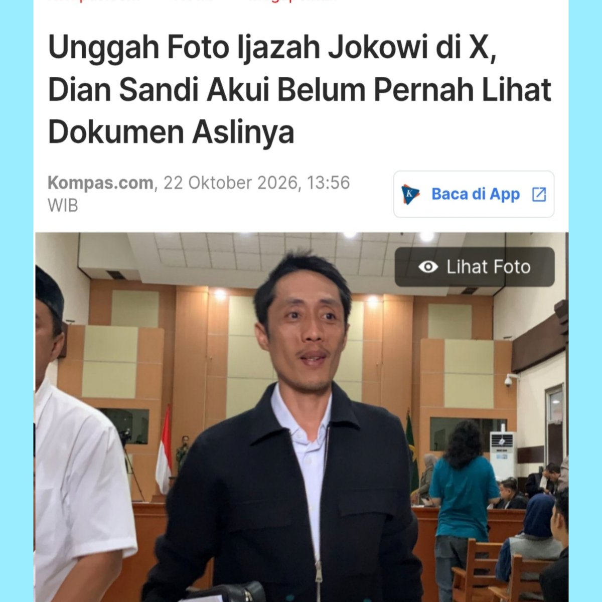 KangManto123's tweet photo. Maaf izin bertanya :
Dari sekian banyak orang yang membela ijazah Jokowi, siapa sih yang benar-benar pernah melihat ijazah tsb secara langsung..?

Kayaknya enga ada dehh
CMIIW https://t.co/qi7oWLwwsI