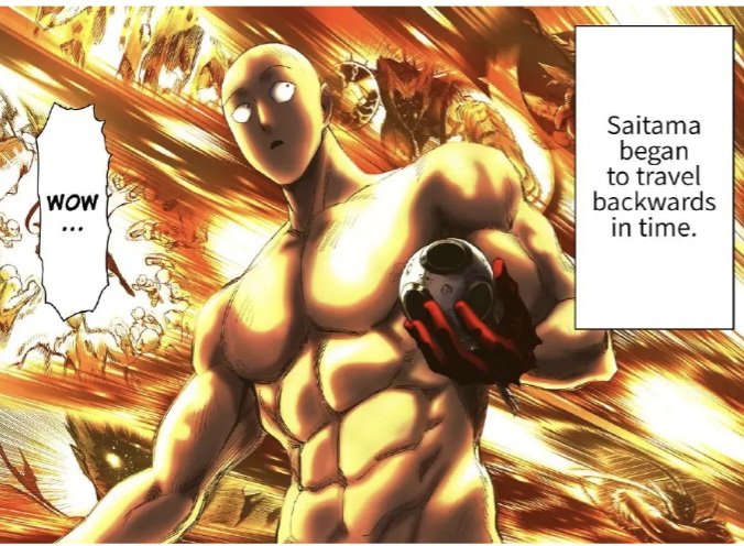 EdgeyStyle's tweet photo. @SheikaSlate_ @Horgus666 @DaimyoPixel @InstinctHope The punch didnt landed him back in time ot was thanks to Garou's technique, line if you actually read the manga its impossible to misinterpret. He's not Superman lol https://t.co/Zn2g8PJti3