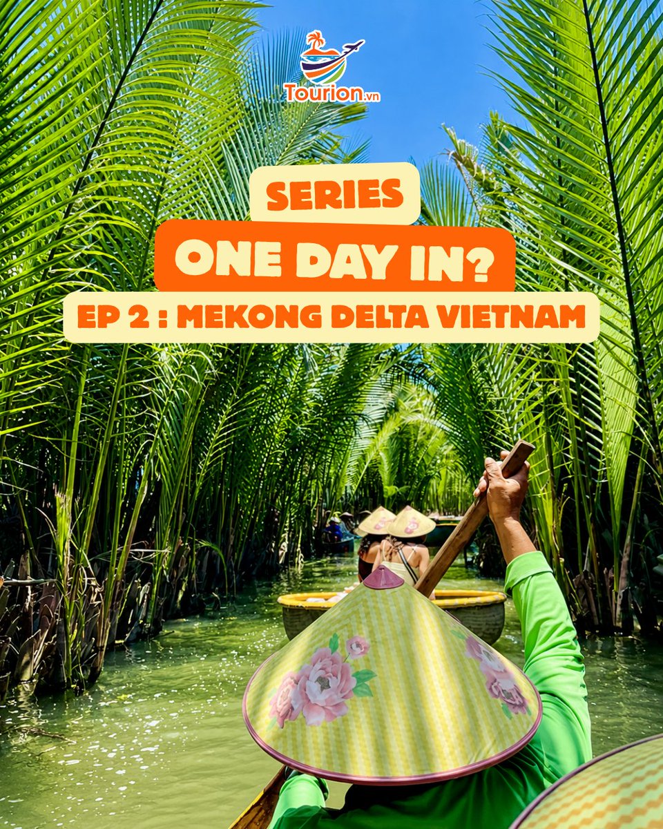 fatihaysan4's tweet photo. SERIES: ONE DAY IN... EP. 02: Mekong Delta, Vietnam

Peaceful rivers, floating markets, local flavors, and warm Southern hospitality. Explore the beauty of life along the Mekong River. Where should Episode 3 take us? https://t.co/zLNRkyL07o