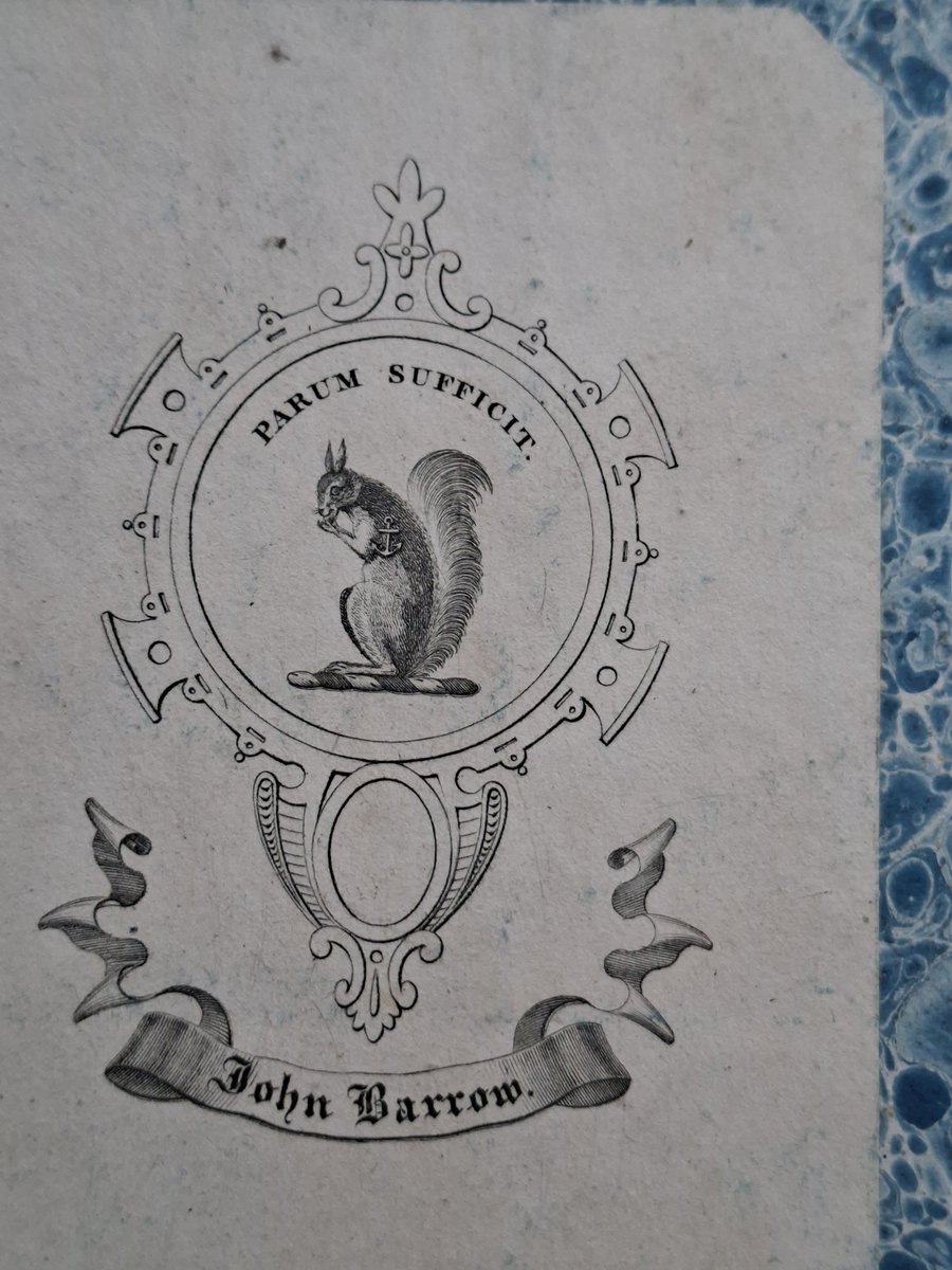 CaptFitzjamesRN's tweet photo. I am so incredibly happy to have obtained a volume of letters from John Barrow's South African relatives to him. His mother was from SA of German/Dutch descent. About a 100 letters!! Can't wait to read them all, such a great source of new info. JB owned &amp; touched this waaaah. 🥹 https://t.co/r105UbM1MR