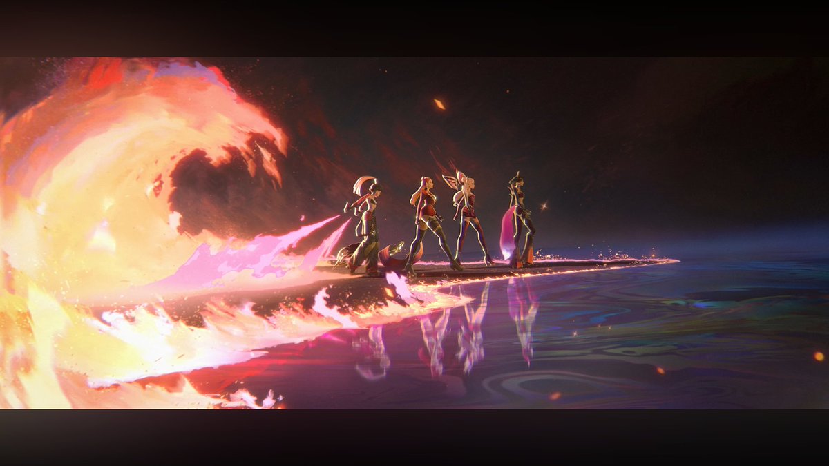 buckstiel_'s tweet photo. As a kpop fan and a league player... BROOO, everything is just perfect. The artwork, the vocals, the ARTISTS, the lyrics, my god u name it. So catchy

#FIRESTARTER_KDA 
#idle https://t.co/1Psc6wcY7H
