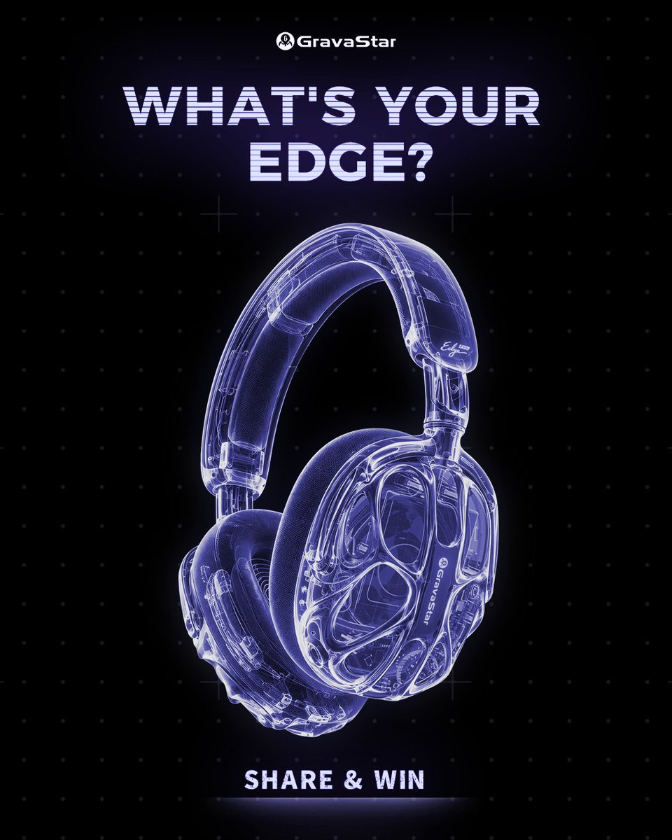 GravaStar_'s tweet photo. 🎧 #WhatsYourEdge GIVEAWAY is here!

Five Edge Pro Features. Five Ways to Gain the Edge. ⚡

𝗛𝗢𝗪 𝗧𝗢 𝗘𝗡𝗧𝗘𝗥
1️⃣ Download the official campaign images via the link.
https://t.co/BkLaRPQsYK

2️⃣ Share them on your Instagram Story or feed, TikTok, or X.

3️⃣ Tell us which game you play and which Edge Pro feature you want most in your caption or Story. (Example below):
My Game: VALORANT
My Edge: THX Spatial Audio

4️⃣ Tag @GravaStar_  and add: #WhatsYourEdge #MercuryEdgePro #GamingHeadset #GravaStar

𝗠𝗢𝗥𝗘 𝗜𝗠𝗔𝗚𝗘𝗦, 𝗠𝗢𝗥𝗘 𝗘𝗡𝗧𝗥𝗜𝗘𝗦!
1 image = 1 entry
All 5 images = up to 5 entries

🏆 𝗣𝗥𝗜𝗭𝗘𝗦 | 𝟴 𝗪𝗜𝗡𝗡𝗘𝗥𝗦
🎁 3 Grand Prize Winners
Mercury Edge Pro × 1
Mercury Edge × 1
Mercury Edge Lite × 1
🎁 5 Feature Prize Winners

Mercury K1 Lite Keyboard × 1
Mercury M2 Gaming Mouse × 2
Alpha65 65W Charger × 2
📅 𝗖𝗔𝗠𝗣𝗔𝗜𝗚𝗡: Oct 22–29, 2026

𝗪𝗜𝗡𝗡𝗘𝗥𝗦 𝗔𝗡𝗡𝗢𝗨𝗡𝗖𝗘𝗗: Nov 1, 2026
Want to stay up to date on our latest products and updates? Join us on Discord! Link in bio.

.
.
#WhatsYourEdge #MercuryEdgePro #GamingHeadset #GravaStar