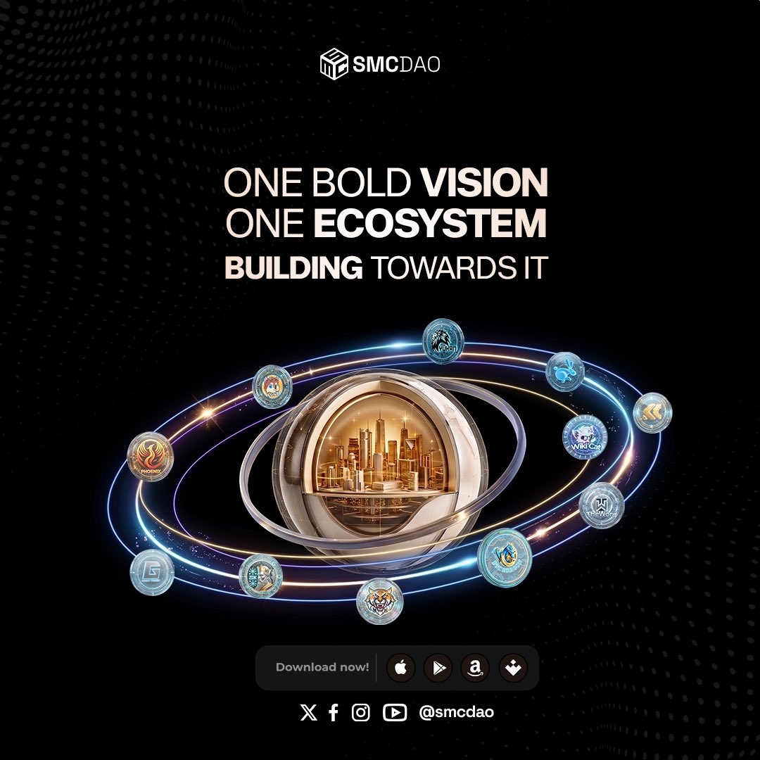 smcdao's tweet photo. One quarter of the world’s wealth.

That’s still our vision. 🤍 https://t.co/ujVKiAL401