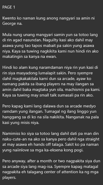 AlterOfan83223's tweet photo. Part 2: Tigang na Daddy na Nagpabingwit sa Fishing Arcade  

Ipopost ko na ito kahit di tapos. One month na kasing naka-pin ito sa inbox ko. Ipopost ko sana kapag tapos na yung kwento ng sender kaya lang wala naman paramdam lately.

Pages 1-3 
Sender: Alter Fisher https://t.co/tTP9JkKR0B