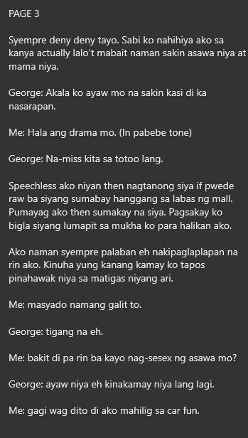AlterOfan83223's tweet photo. Part 2: Tigang na Daddy na Nagpabingwit sa Fishing Arcade  

Ipopost ko na ito kahit di tapos. One month na kasing naka-pin ito sa inbox ko. Ipopost ko sana kapag tapos na yung kwento ng sender kaya lang wala naman paramdam lately.

Pages 1-3 
Sender: Alter Fisher https://t.co/tTP9JkKR0B