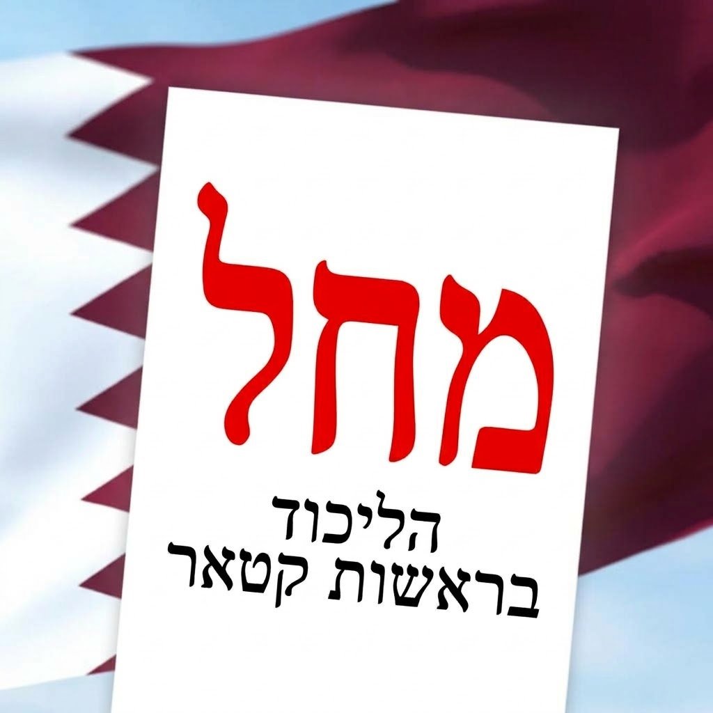 IParshan's tweet photo. @netanyahu מחל = לשבת עם קטאר https://t.co/D41LXxiM2i