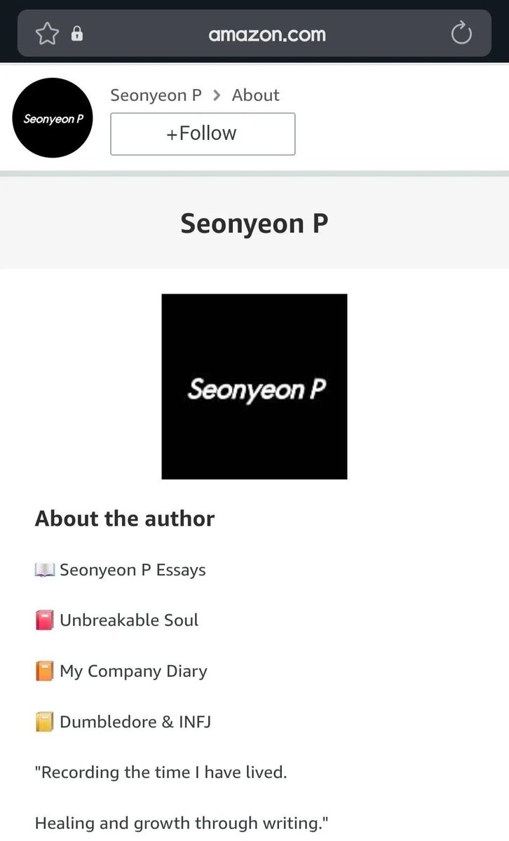 SeonyeonPEssays's tweet photo. #AmazonAuthor
#SeonyeonP
#UnbreakableSoul
#MyCompanyDiary
#DumbledoreAndINFJ
https://t.co/eaS41Z96Db https://t.co/DVBB14EPCR