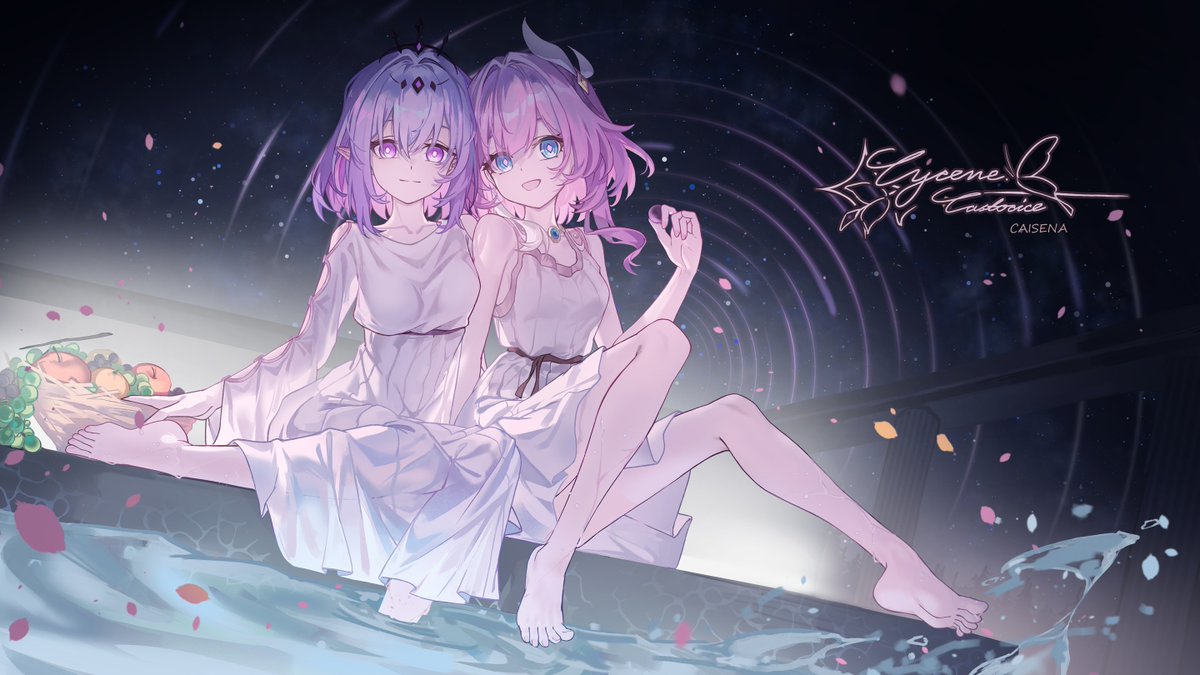 CAISENA33's tweet photo. #HonkaiStarRail #Cyrene #昔涟 #Castorice #遐蝶 https://t.co/48YGKk2UD6
