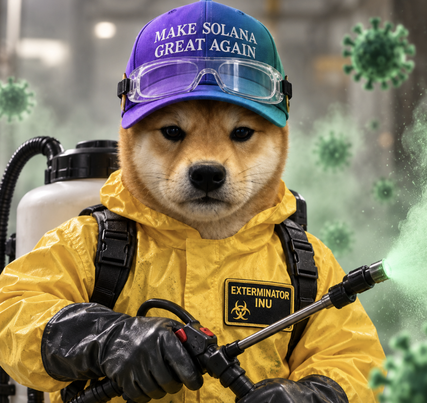 MarcPadro24187's tweet photo. inu is runinng and virus too so inu exterminator is HERE https://t.co/RXr4gbhACE