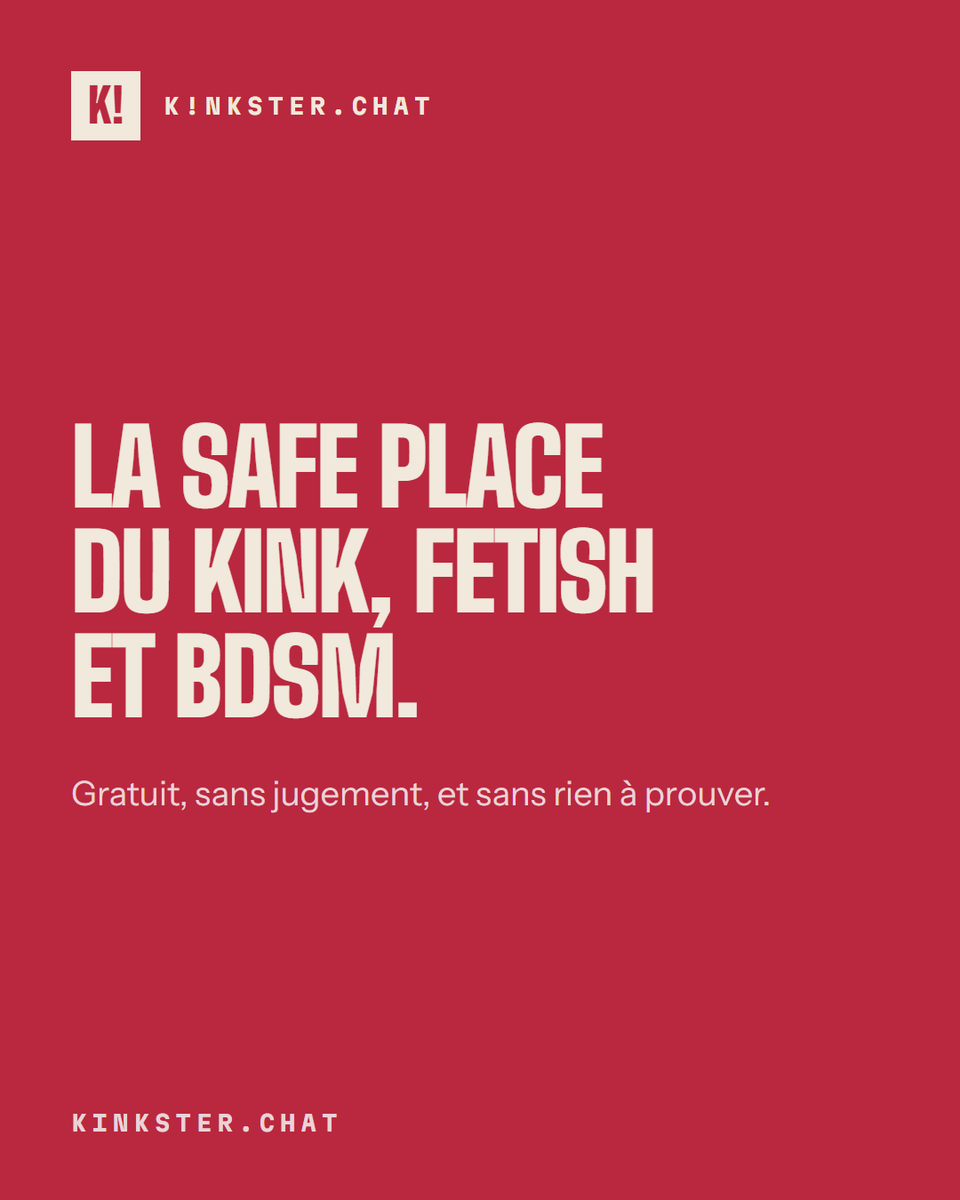 Kinksterchat's tweet photo. Un endroit où exister sans se cacher et sans se justifier. Où personne ne demande de choisir un camp, ni de prouver qu'on est « assez » quelque chose.

C'est gratuit, c'est ouvert, et ça t'attend.

https://t.co/GDJPuhlGan https://t.co/l3Zaf0ZZqd