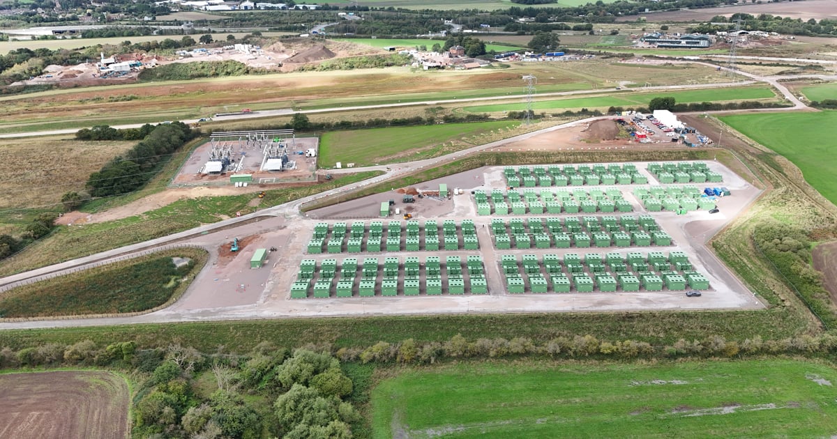 SolarPowerPort's tweet photo. BW ESS secures financing for 3.​5-hour 350MW Hams Hall BESS dlvr.​it/TW1M0C https://t.co/rSxMmjNLIY