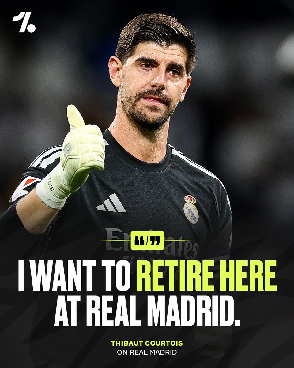 Thibaut Courtois opens up about his future at Real Madrid, revealing he's close to signing a new contract 🤍🧤 🗣️ “I am close to signing a new contract.”
