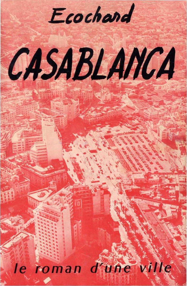 archnet's tweet photo. CASABLANCA. Le roman d'une ville is Modernist architect Michel Ecochard's firsthand account of his plan to replace spreading “bidonvilles” in the city with a grid of small courtyard houses and the issues he encountered along the way. https://t.co/hiEvfvkZyd https://t.co/KZDvN0eFKM