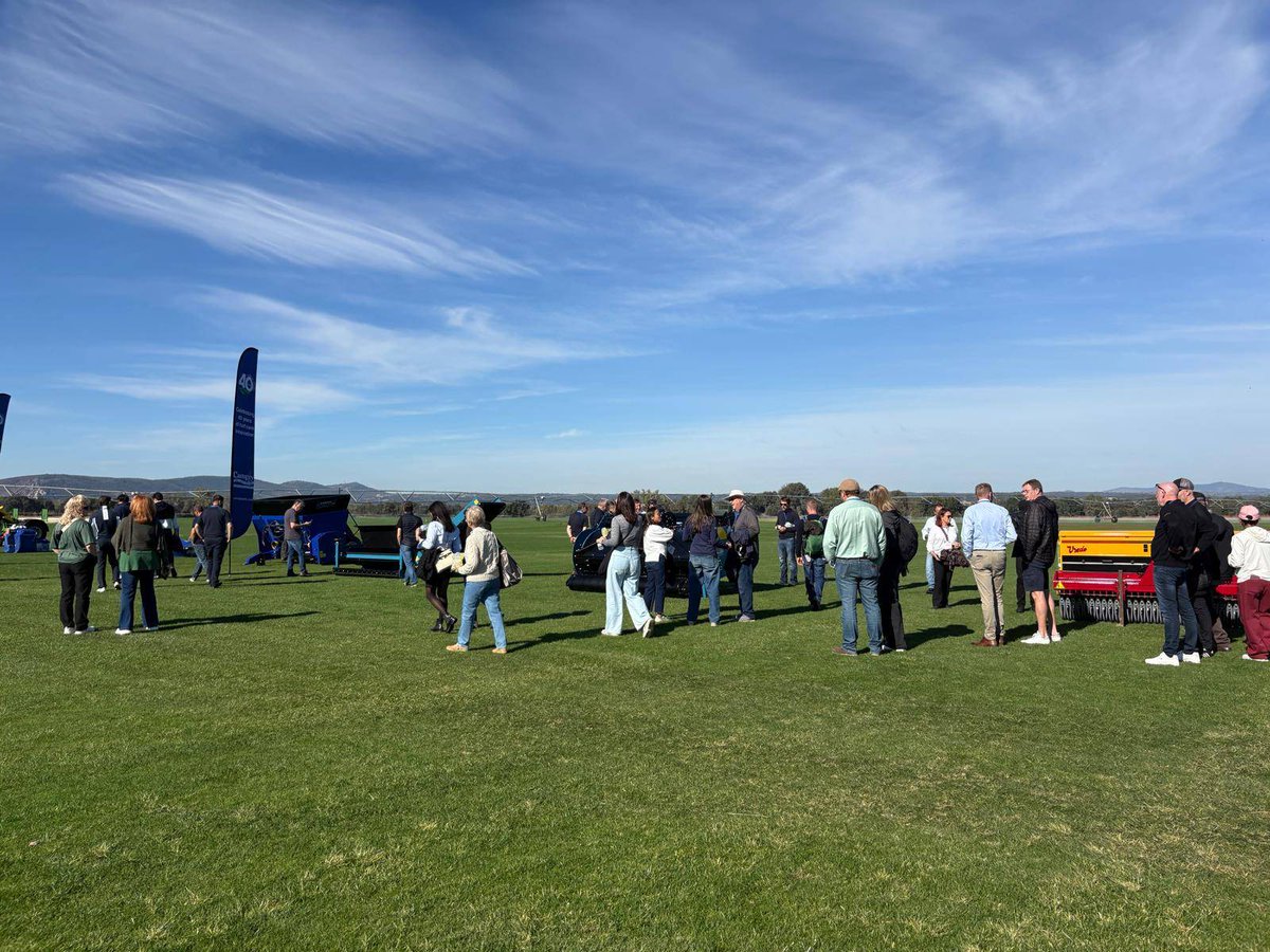 CampeyTurfCare's tweet photo. Today we are exhibiting in Spain 🇪🇸 at the #ETP2026 field day.

#turfgrowers #grass ##campeymachineryworldwide #campey40 #campeyturfcare https://t.co/Xm5wvNUmO0