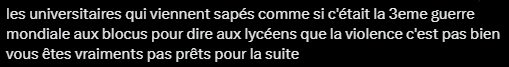 morte_gauche's tweet photo. @horla_l C'est quoi "la suite" ? Tes tweets, comme tes sons, c'est du grand n'importe quoi. https://t.co/XJvam8uRix