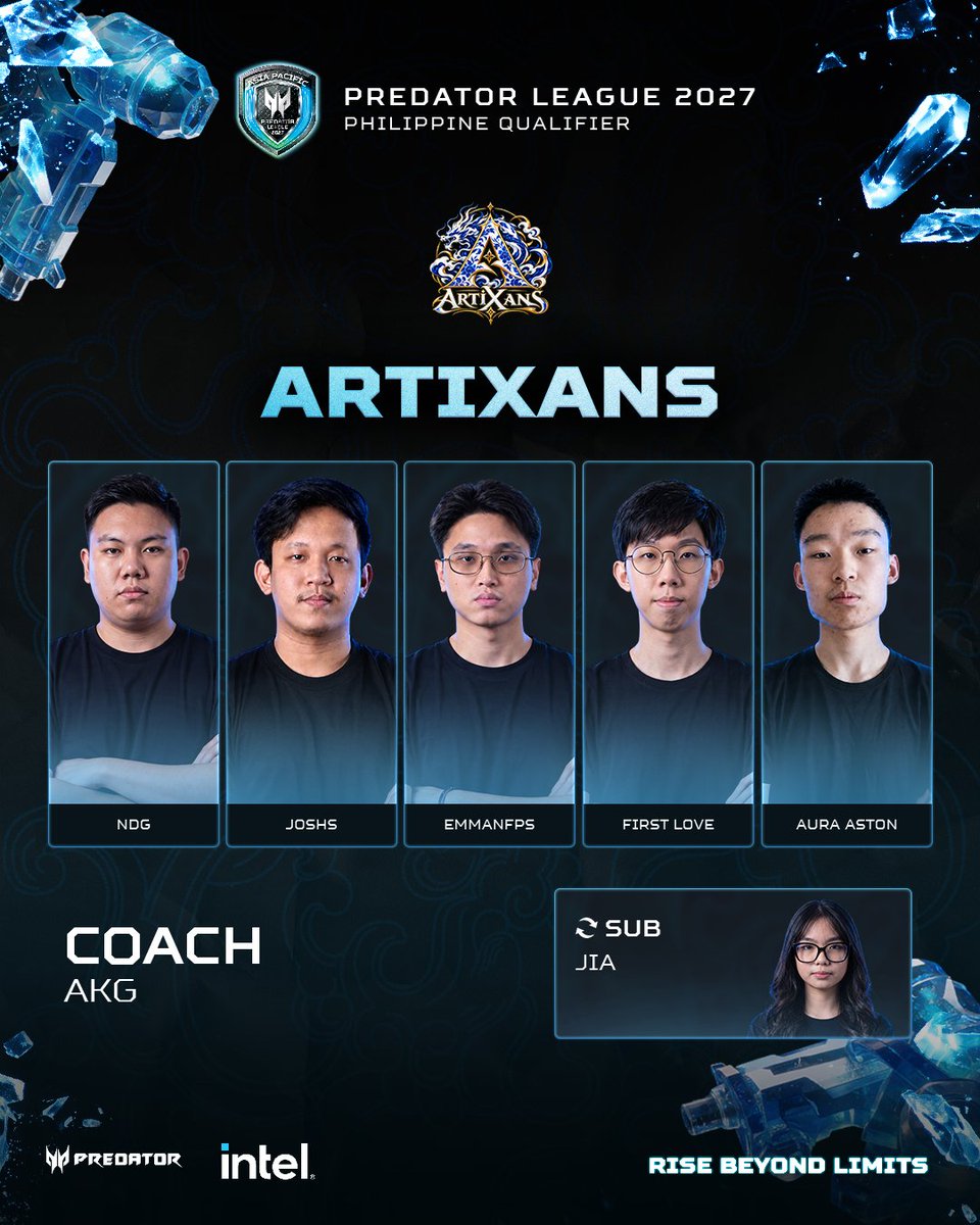 predatorph's tweet photo. LINEUP REVEAL 💥👇
Get to know the best eight VALORANT teams coming in for the Group Stage!

#PredatorGaming #ItLiesWithin #IntelGaming #RiseBeyondLimits https://t.co/VyvIdhLhsE
