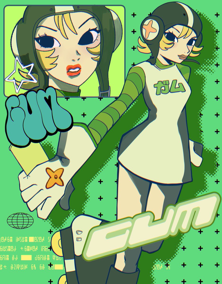 paramoremiki's tweet photo. Jet Set Radioのガムちゃん!💚
#jetsetradio https://t.co/yYOMeBU8tq