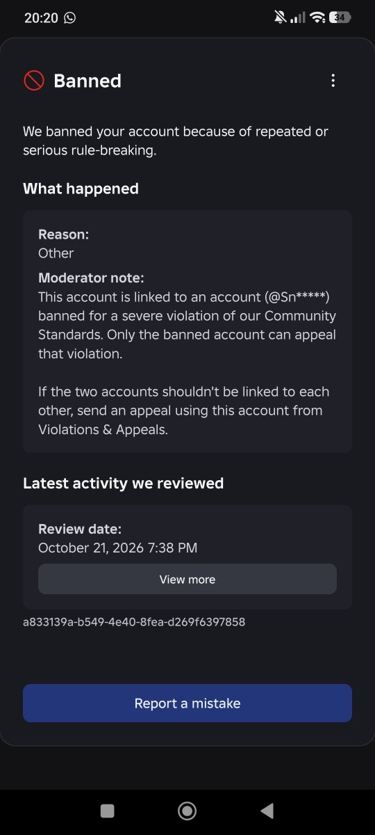 fuouonyan's tweet photo. @roblox, your ai is mistakenly put my voice chat as a offensive word and i litteraly don't swear or do anything that violence roblox policy. Is there is any way for you to fix this? There's also many ban wave due to inconsistent AI detection that has a bad filtering https://t.co/rum5BXqeaU