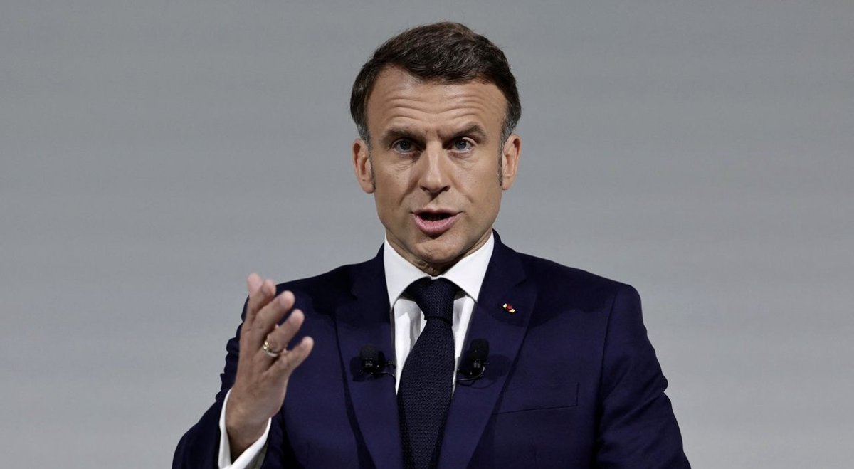 CerfiaFR's tweet photo. 🚨🇫🇷 FLASH | Toutes les manifestations "non légitimes", soit non-organisées par des syndicats seront INTERDITES, annonce Emmanuel Macron. https://t.co/LBKsxGV3a7