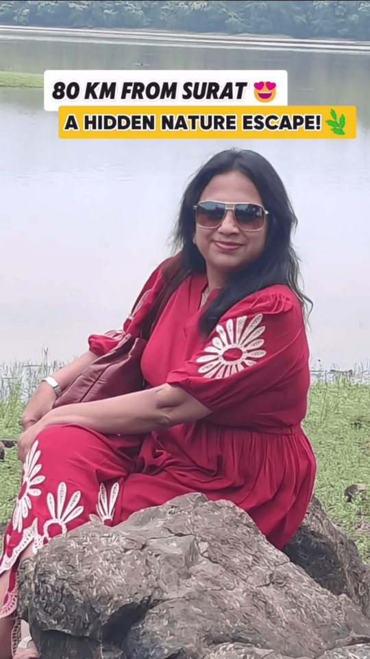 rlblack1's tweet photo. Just 80 km from Surat, Kevdi Eco Tourism feels like a different world. Lush greenery, riverside calm, nature trails, and a perfect monsoon escape for families, picnics, and a digital detox. https://t.co/LW86sfkugx