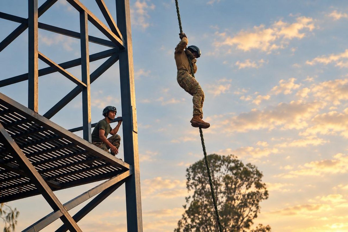 Wangu_News18's tweet photo. Training Together, Operating Together! 🇮🇳🤝🇦🇺

Indian and Australian Army troops sharpen combat skills during Exercise #AUSTRAHIND 2026, training across jungle, island and coastal terrain. From combat swimming and ambush drills to drone manoeuvring, the exercise boosts interoperability, combat readiness and defence cooperation between the two nations.