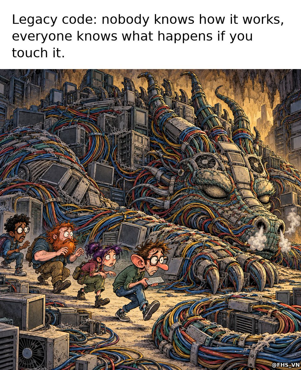 FHS_VN's tweet photo. Every codebase has that one file. Tag the dev who owns it. #DevHumor #ProgrammerHumor https://t.co/beRfM9XlP4