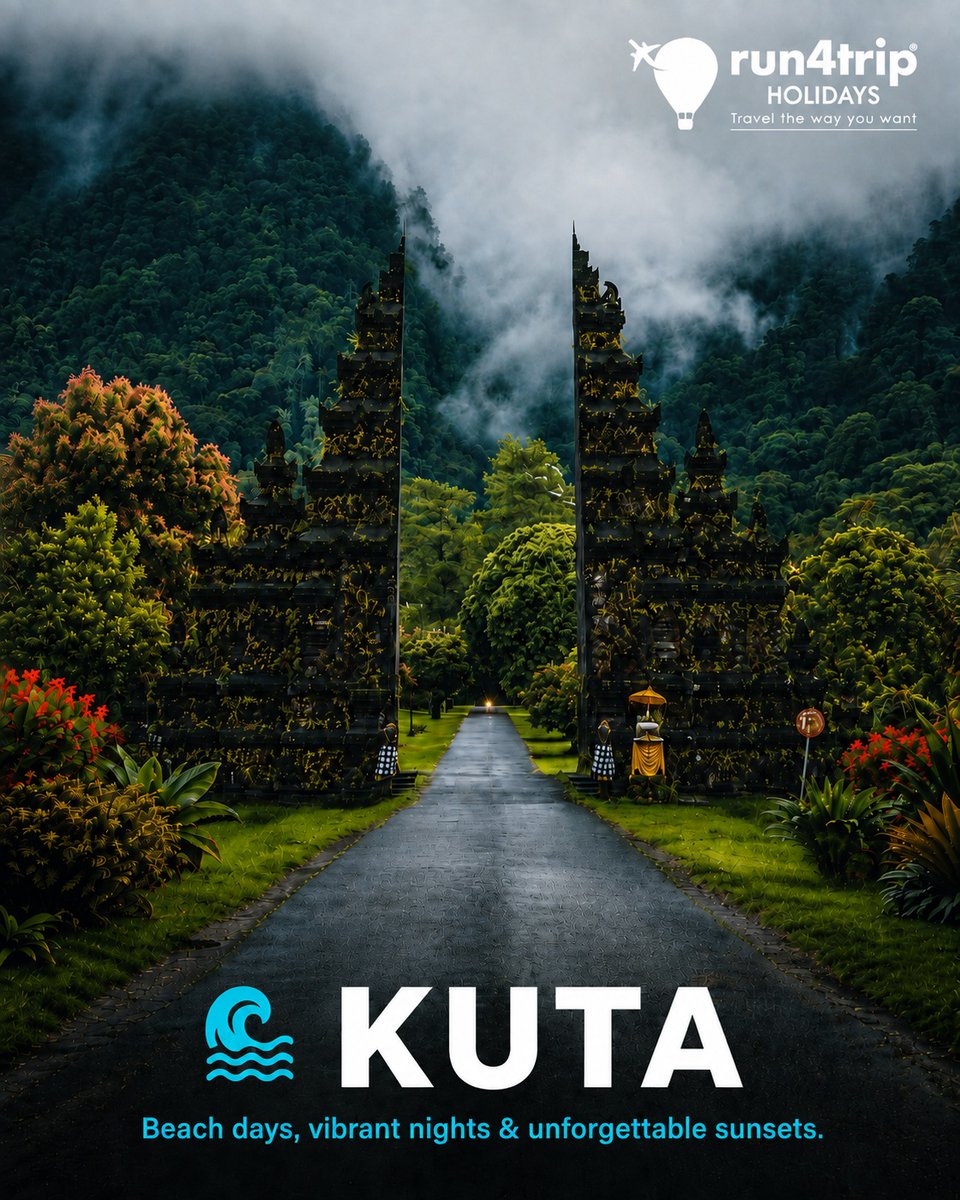 Dasohe's tweet photo. One island, five unforgettable experiences. From Kuta sunsets to Ubud’s greenery, Gili’s waters, Nusa Penida’s cliffs, and Nusa Dua’s luxury. Which Bali escape would you choose first? DM Run4Trip Holidays to customise your trip. https://t.co/x4WqxR2QCb