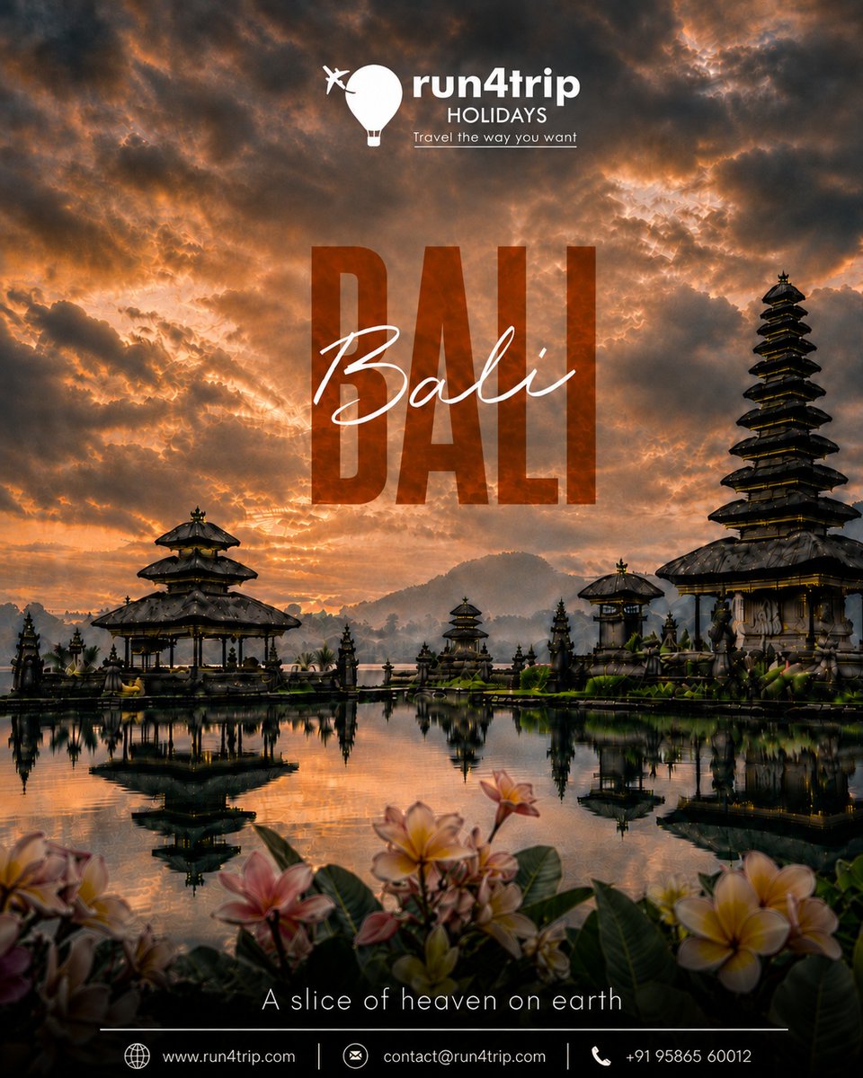 Dasohe's tweet photo. One island, five unforgettable experiences. From Kuta sunsets to Ubud’s greenery, Gili’s waters, Nusa Penida’s cliffs, and Nusa Dua’s luxury. Which Bali escape would you choose first? DM Run4Trip Holidays to customise your trip. https://t.co/x4WqxR2QCb