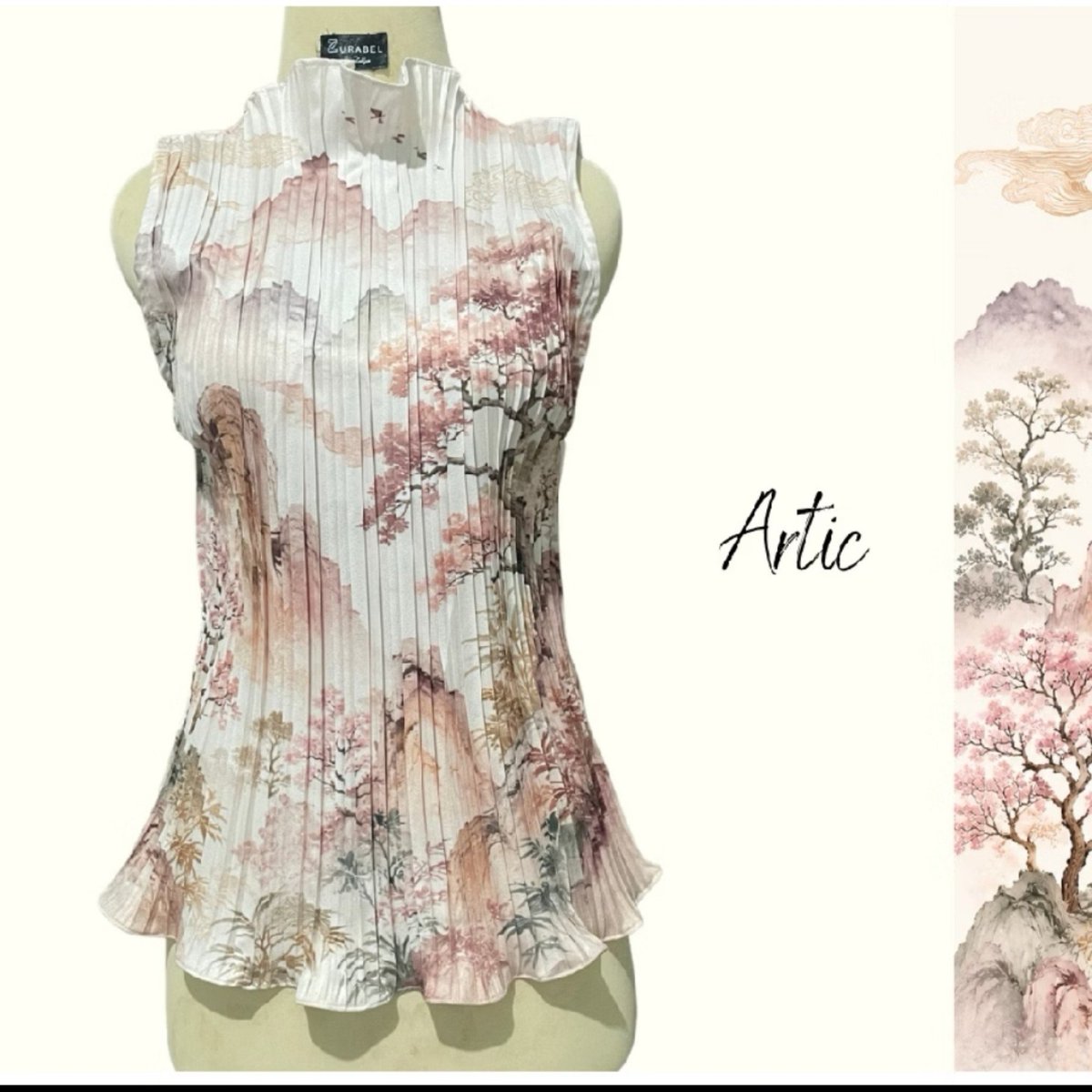sealynaa's tweet photo. STOPP SCROLLING DULU, CEWEK FLORAL WAJIB LIAT INI 😻 motif bunganya secantik itu, model plisketnya bikin look makin anggun dan classy! Dipake sama jeans aja udah cakep, apalagi buat outfit ngedate atau jalan-jalan https://t.co/Oaf1ZwoOz0