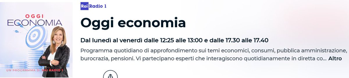 AngeloDeianaTW's tweet photo. Per chi volesse, questo #pomeriggio alle 17.30 sarò su Radio1 Rai per #parlare di #AI #IA #datacenter #reti #InfrastruttureCritiche al #programma "Oggi Economia". Conto su di voi...
#Confassociazioni #laretedellereti #ConfassociazioniDigital #Futuro https://t.co/dF8gXYO7vu
