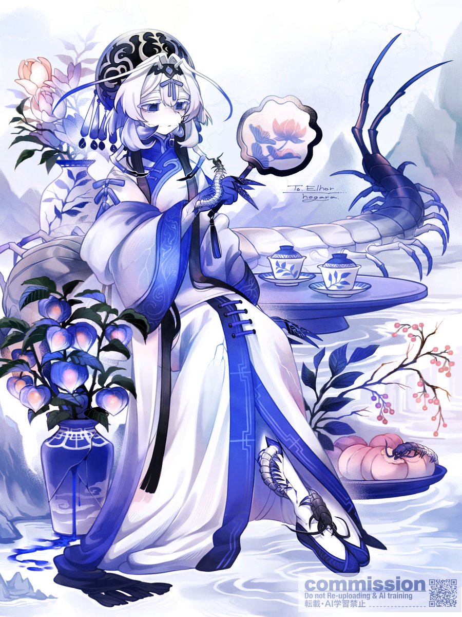 hogara_18's tweet photo. 【Skeb】Client OC🪷 https://t.co/B3NVggWRpH