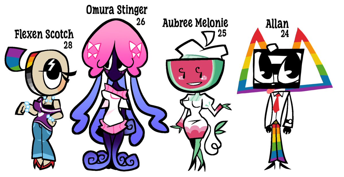 PhantomValeries's tweet photo. My beautiful flag ocs https://t.co/rHHJxprbzG