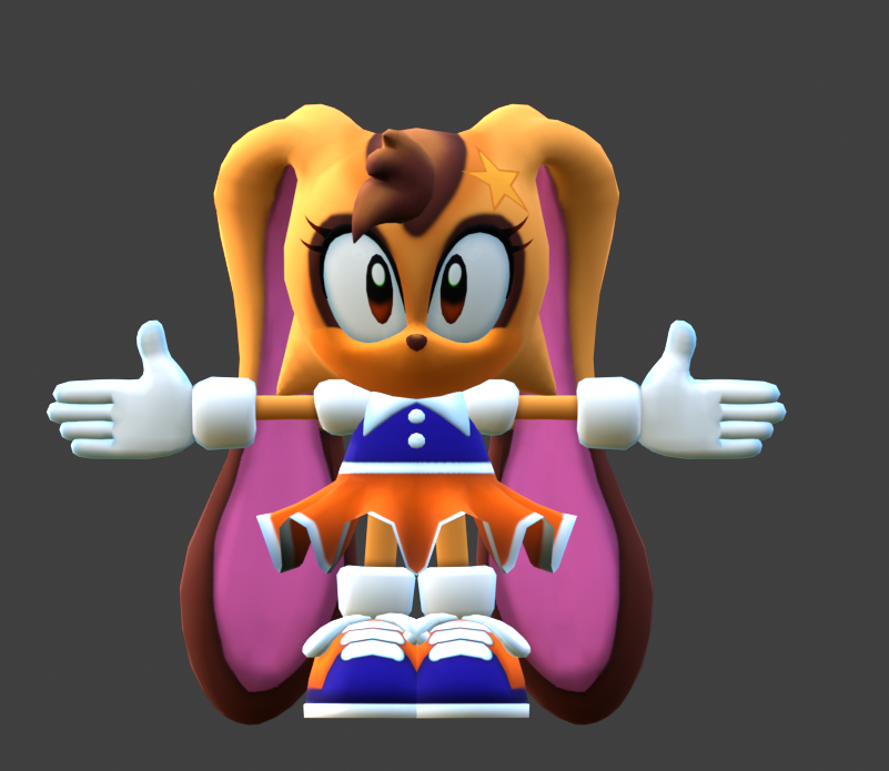 fadedcarmilla's tweet photo. Listening ears: ACTIVATED!
No cream you can't be in FG roster Tikal replaced you LOL
---
Cream The Rabbit model made entirely by me, this is NOT an official model and is purely a fanmade content.
Special thanks to @ubertdriverr for helping me w/ design!

#fracturedgenesis #roblox https://t.co/TvAQab4eav